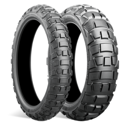 BRIDGESTONE AX41 110-80-19 & 150-70-17