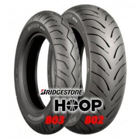 BRIDGESTONE HOOP 120-80-14 & 150-70-13