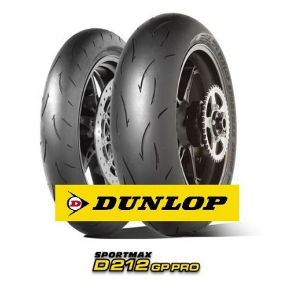 DUNLOP D212 GP RACER 120-70-17 & 190-55-17