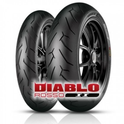 pirelli diablo  ROSSO II 120-70-17&190-55-17