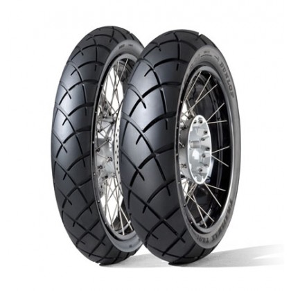 DUNLOP MERIDIAN 100-90-19 & 130-80-17